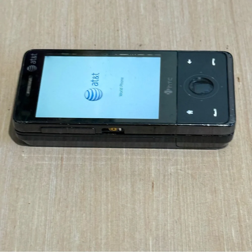 HTC Touch Pro Model:P4600 Black“AT&T”Rare Smartphone w/Charge-Pen Read Buy AsIs